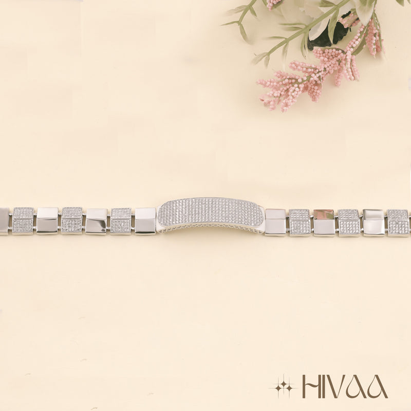 This Spectacular Bracelet Is A Fusion Of Strength And Sparkle