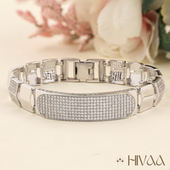 This Spectacular Bracelet Is A Fusion Of Strength And Sparkle