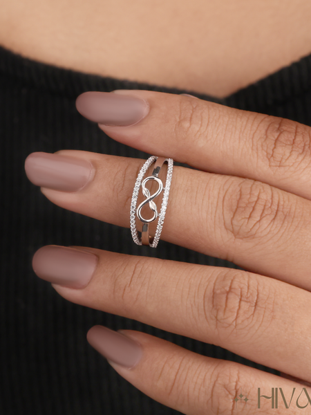 Eternal Infinity Symbol Silver Ring