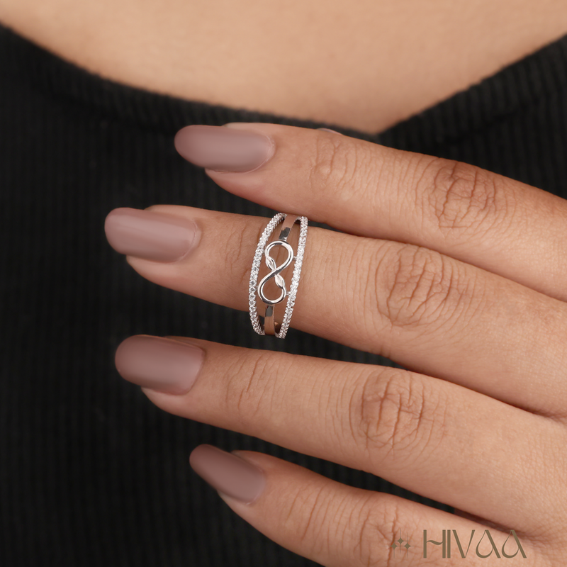 Eternal Infinity Symbol Silver Ring