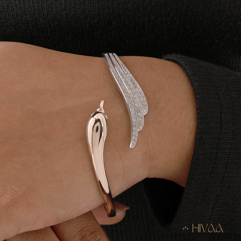 Majestic Winged Serpent Bracelet Elegance