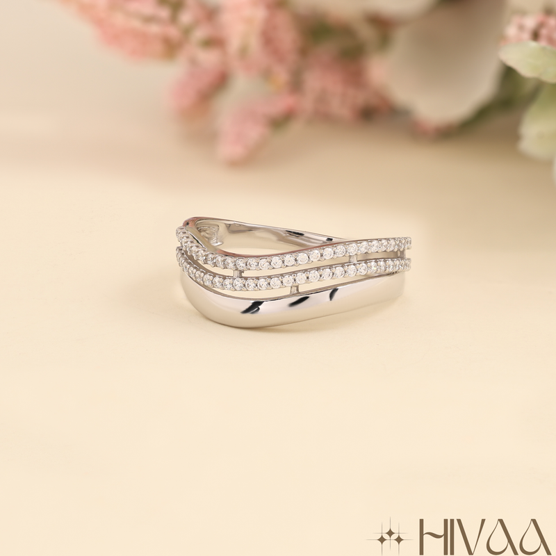 Sculpted Elegance Unique Rings Blending Form And Fire