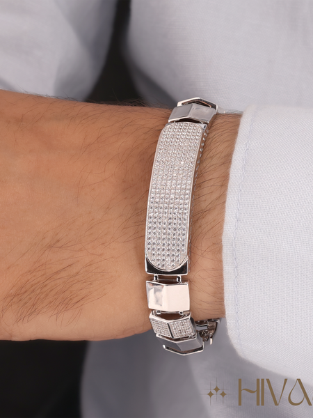 This Spectacular Bracelet Is A Fusion Of Strength And Sparkle