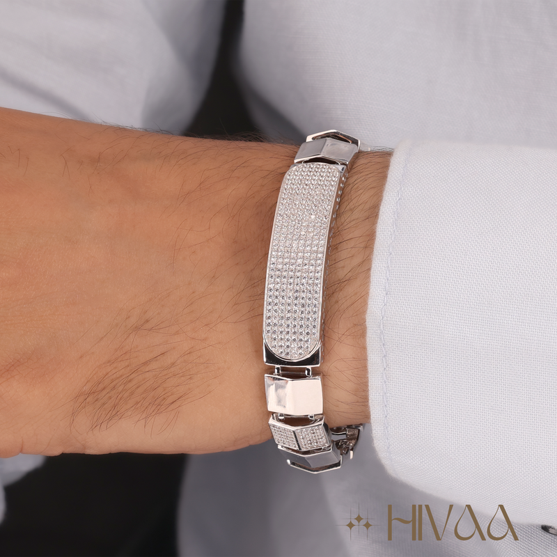 This Spectacular Bracelet Is A Fusion Of Strength And Sparkle
