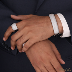 Bold Pave Diamonds Executive Wrist And Finger Statement