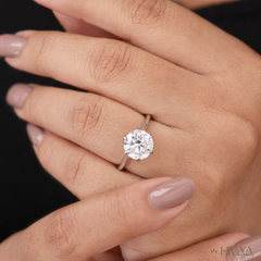 Endless Grace Solitaire Ring For Woman