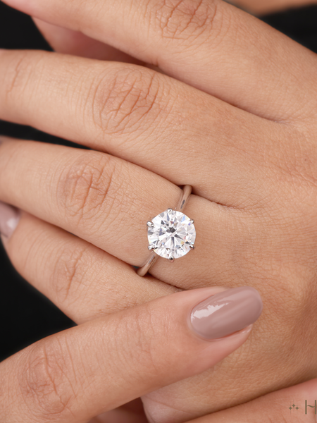 Endless Grace Solitaire Ring For Woman