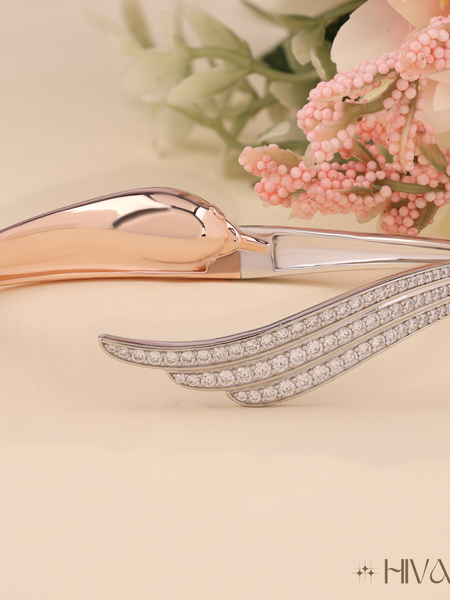 Majestic Winged Serpent Bracelet Elegance