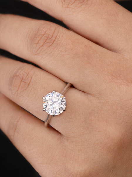 Endless Grace Solitaire Ring For Woman