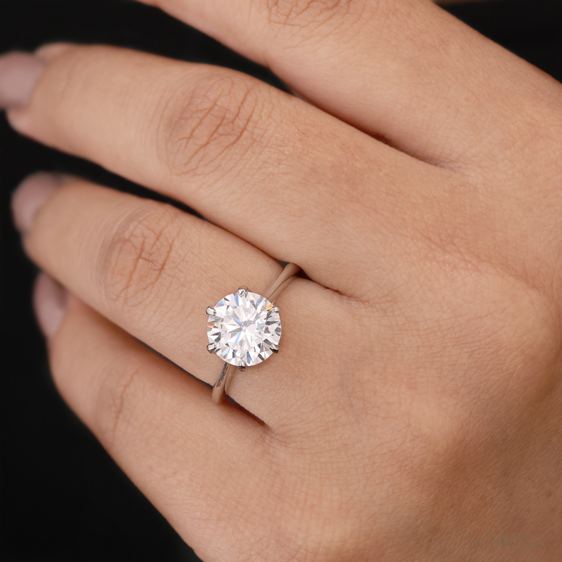 Endless Grace Solitaire Ring For Woman