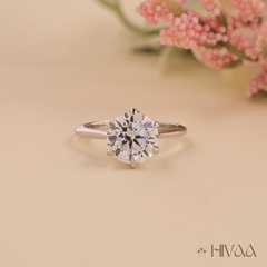 Endless Grace Solitaire Ring For Woman