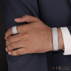 Bold Pave Diamonds Executive Wrist And Finger Statement