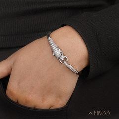 Fierce Panther Head Bracelet Design