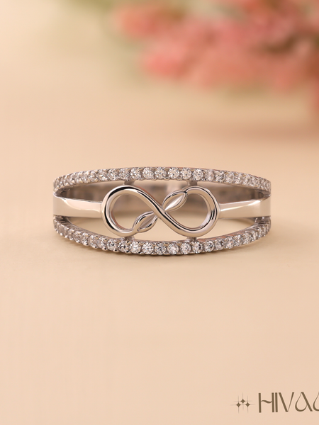Eternal Infinity Symbol Silver Ring