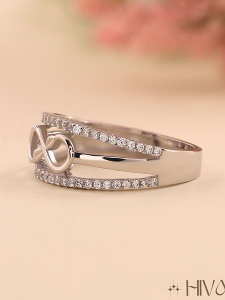 Eternal Infinity Symbol Silver Ring