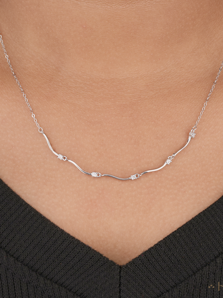 Ocean Flow Minimalist Necklace