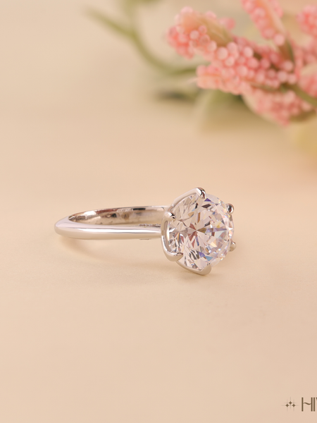 Endless Grace Solitaire Ring For Woman