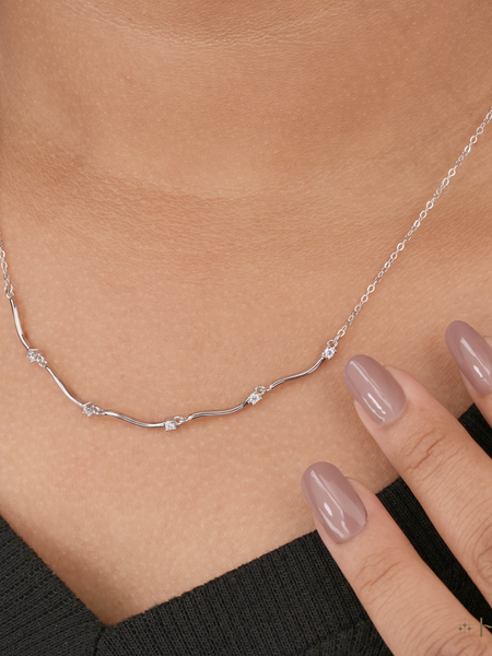 Ocean Flow Minimalist Necklace