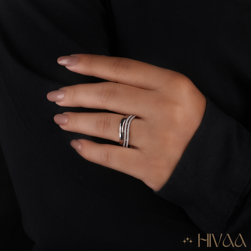 Sculpted Elegance Unique Rings Blending Form And Fire