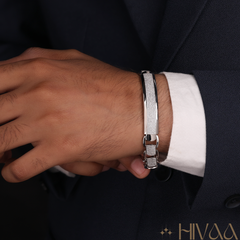 The Ultimate Sparkle Statement Silver Bracelet Design