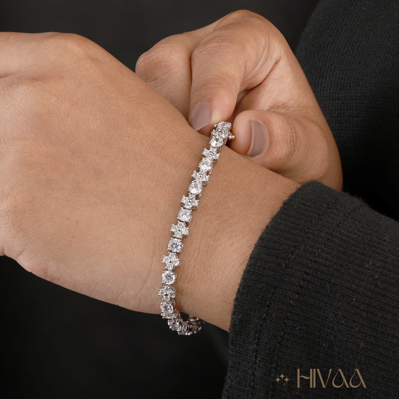 Sparkling Classic Diamond Tennis Bracelet