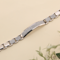 The Ultimate Sparkle Statement Silver Bracelet Design