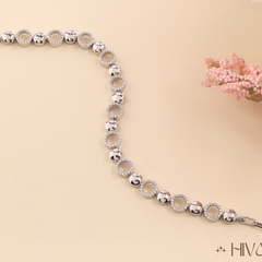 Lustrous Circle Charm Bracelets For Woman