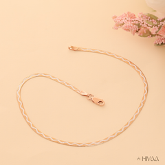 Flat Herringbone with Wave Design