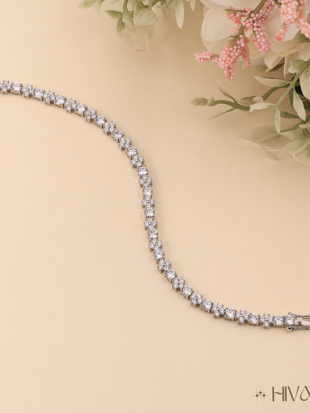 Sparkling Classic Diamond Tennis Bracelet
